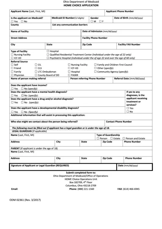 Michigan Medicaid Nursing Home Application