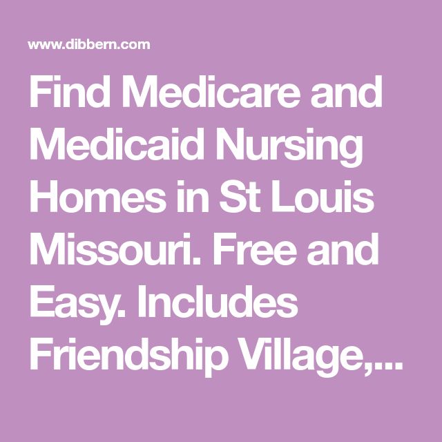 Nursing Homes That Take Medicare And Medicaid