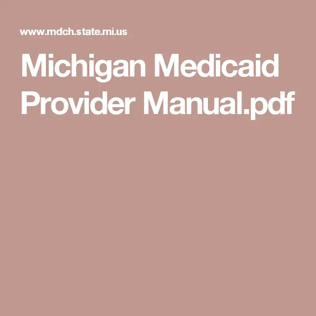 How To Sign Up For Medicaid In Michigan